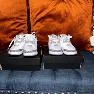 2pr (Twins) Brand New Jordan Retro 3.Paid $75 Each